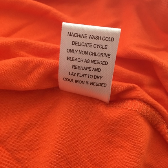 AVA Orange Short sleeve knit top - Picture 4 of 7